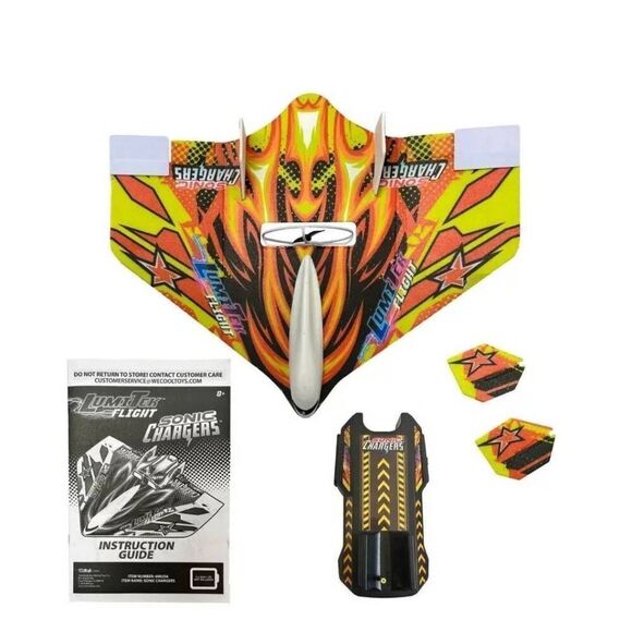 LumiTek Flight Fire Hawk Motorized Propeller Plane - Picture 6 of 6